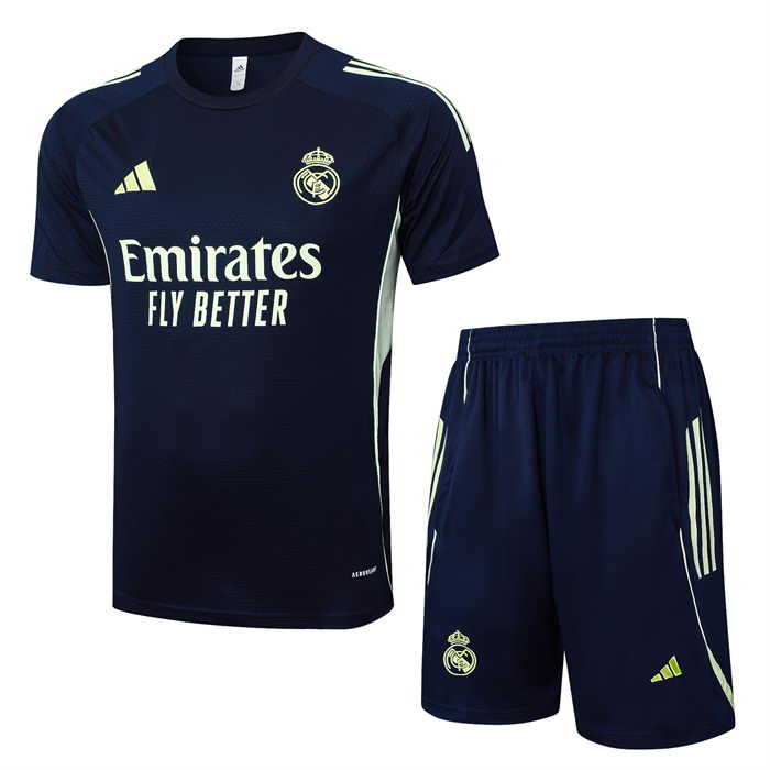 Chandal del Real Madrid Manga Corta 25-26 Azul - Pantalon Corto